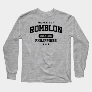 Romblon - Property of the Philippines Shirt Long Sleeve T-Shirt